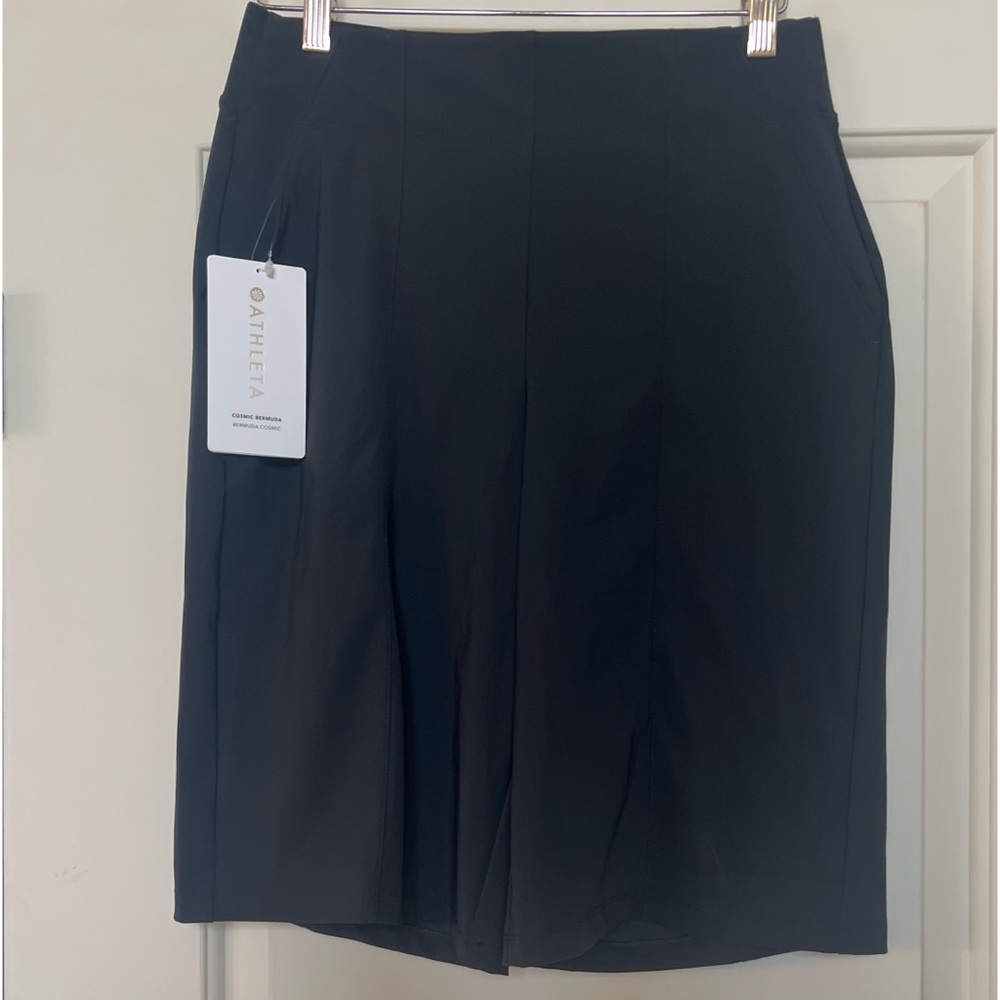 Athleta Cosmic Bermuda Shorts in Black